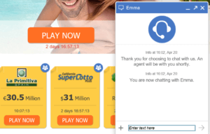 Lottery Sites Customer Support