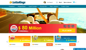 LottoKings Website