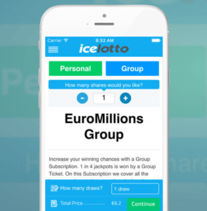 IceLotto Mobile App