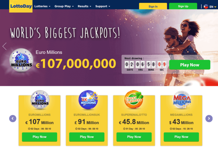 LottoDay Website