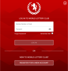 World Lottery Club Registration