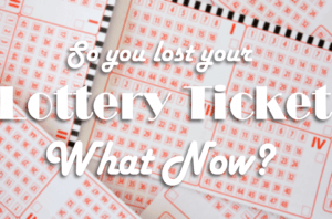 lost lottery ticket so win