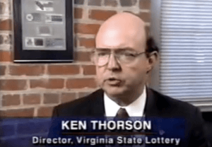 Kenneth Thorson Virginia State Lottery Commissioner