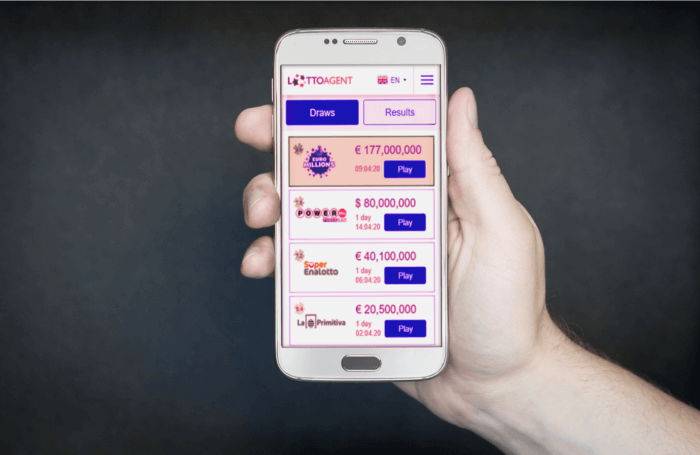 Lotto Agent Mobile App