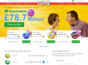 Lottoz website
