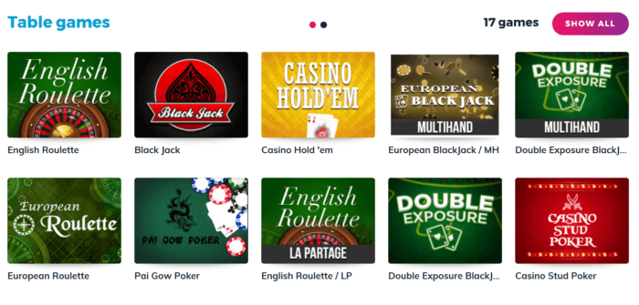MultiLotto Casino Games