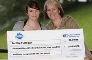 Ianthe Fullagar - The Youngest Lottery Winners