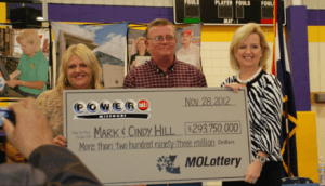 Powerball Lottery Winners Cindy and Mark Hill