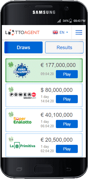 Lotto Agent vs Lottoz mobile apps