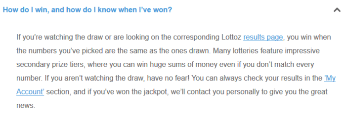 wintrillions vs lottoz claiming prizes lottoz