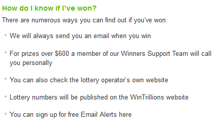 wintrillions vs lottoz claiming prizes wintrillions
