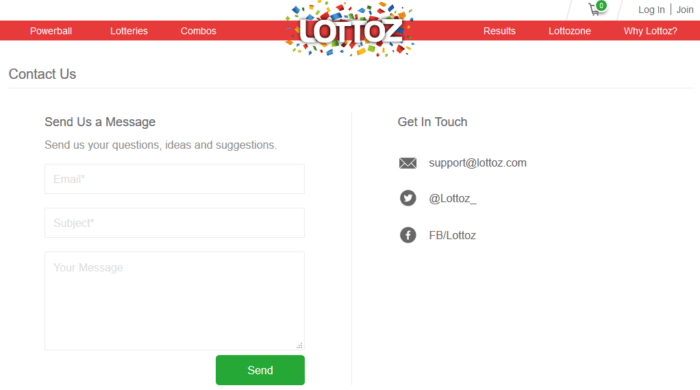 wintrillions vs lottoz customer support lottoz