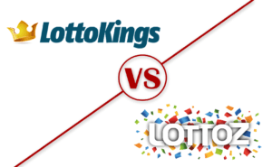 LottoKings vs Lottoz logo