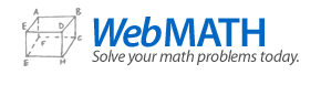 webmath logo