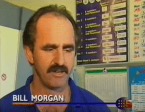 Australian Bill Morgan lottery winner