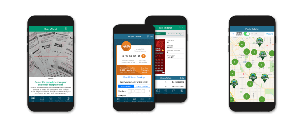Colorado Lottery mobile app