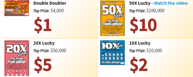 New Mexico Lottery scratchers