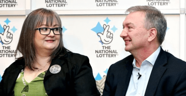 EuroMillions winner Frances and Patrick Connolly