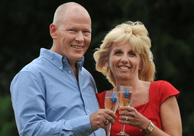 EuroMillions winner Dave and Angela Dawes