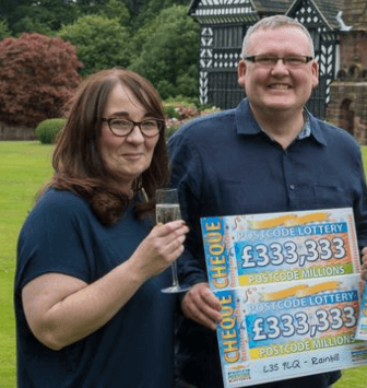 Postcode Lottery winner John Washington