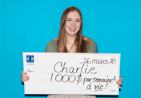 Charlie Lagarde youngest lottery winner from Canada