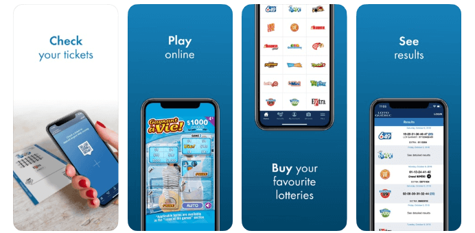 Loto Quebec mobile app