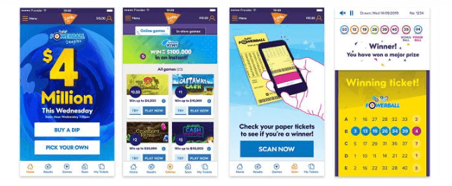New Zealand Lotto MyLotto mobile app