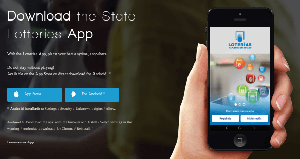 Loterias y Apuestas del Estado mobile app