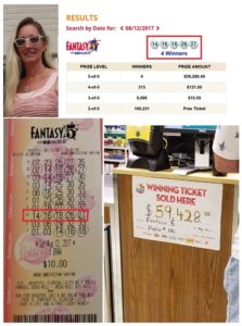 Lotto Profits - Florida Fantasy 5 winner - Lisa