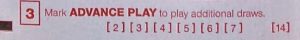 Step 3: Optionally, play same horses and race times for 14 consecutive draws