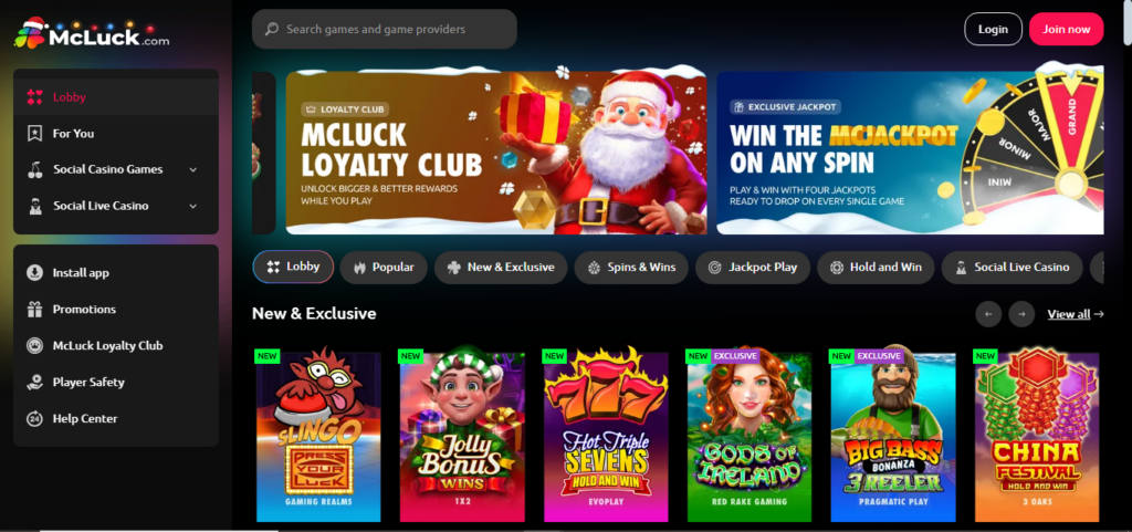 McLuck Casino Promo Code