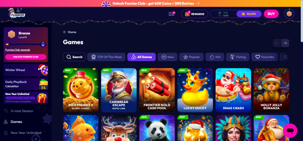 funrize games