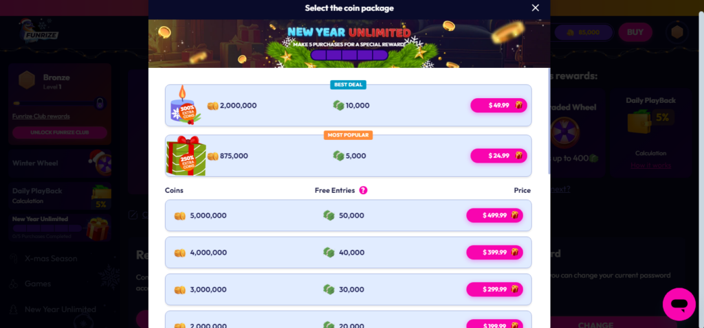 funrize payments