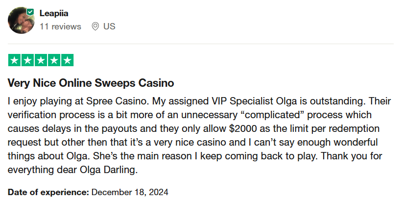 Spree casino reviews