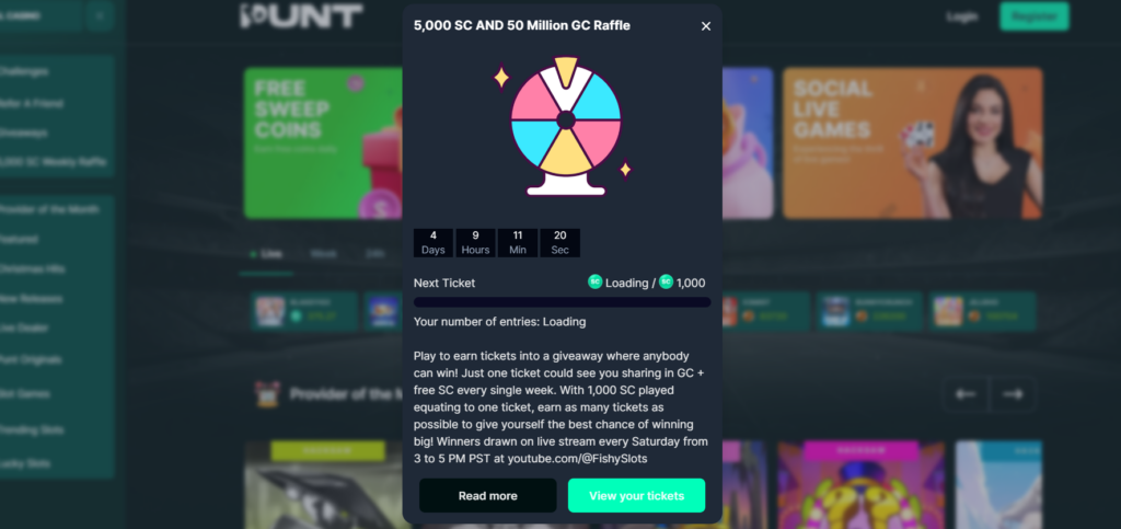 First purchase bonus offer at Punt Casino