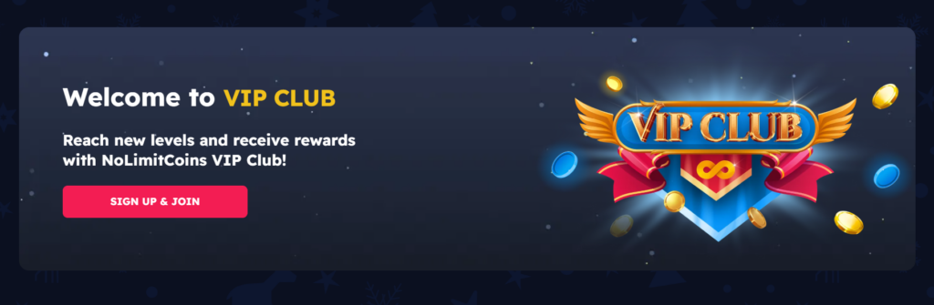 NoLimitCoins Casino rewards