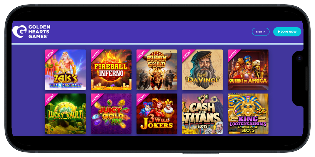 Best Golden Hearts Games Casino games