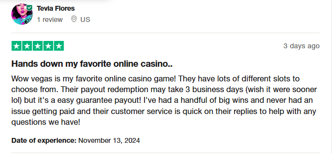 WOW Vegas reviews