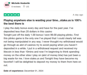 Stake.us reviews
