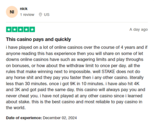 Stake.us reviews