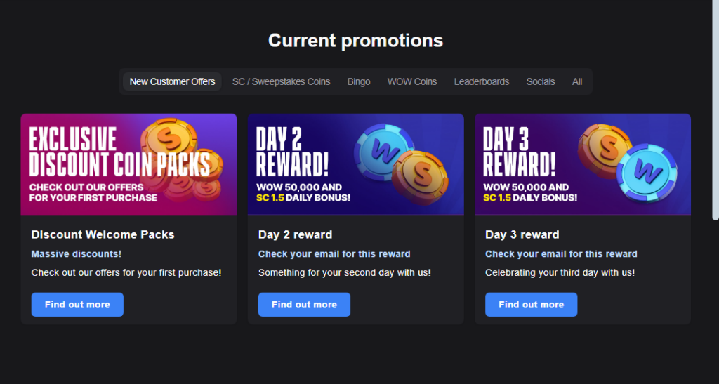 How does WOW Vegas casino work?