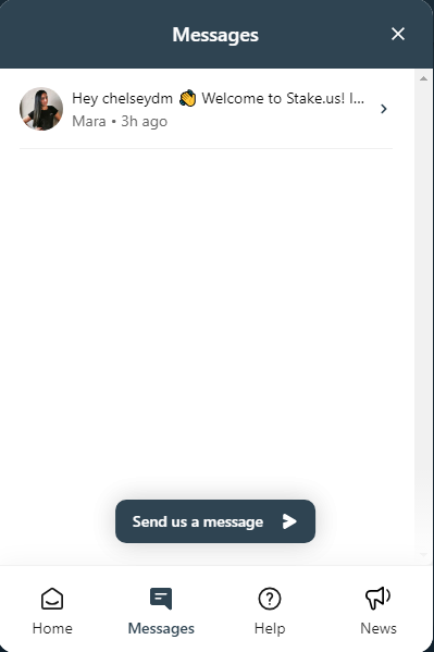 Stake.us customer support