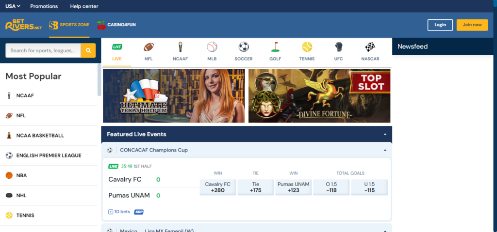 How does BetRivers.net Casino work?