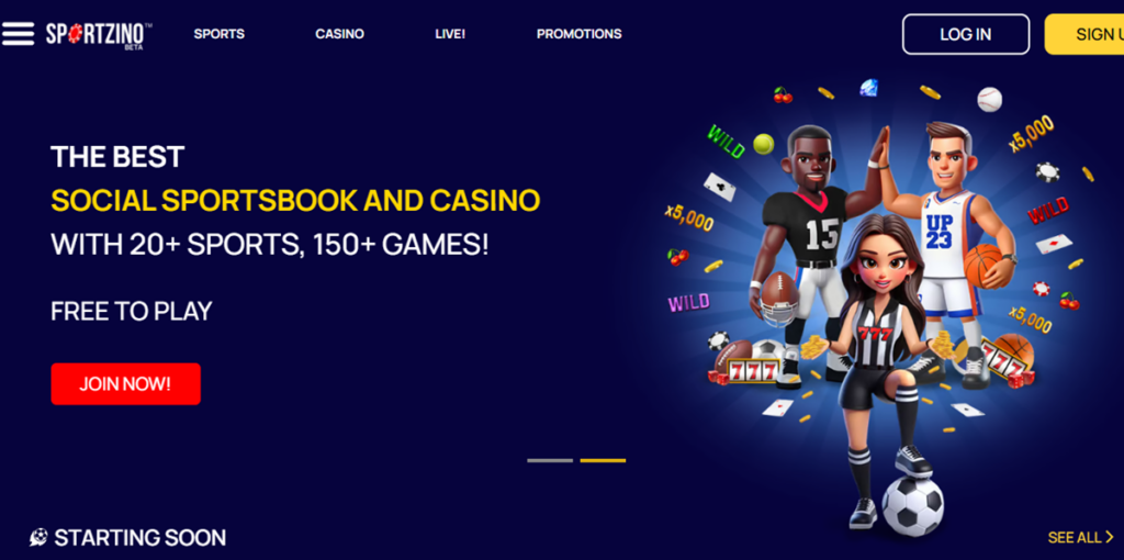 How does Sportzino Casino work?