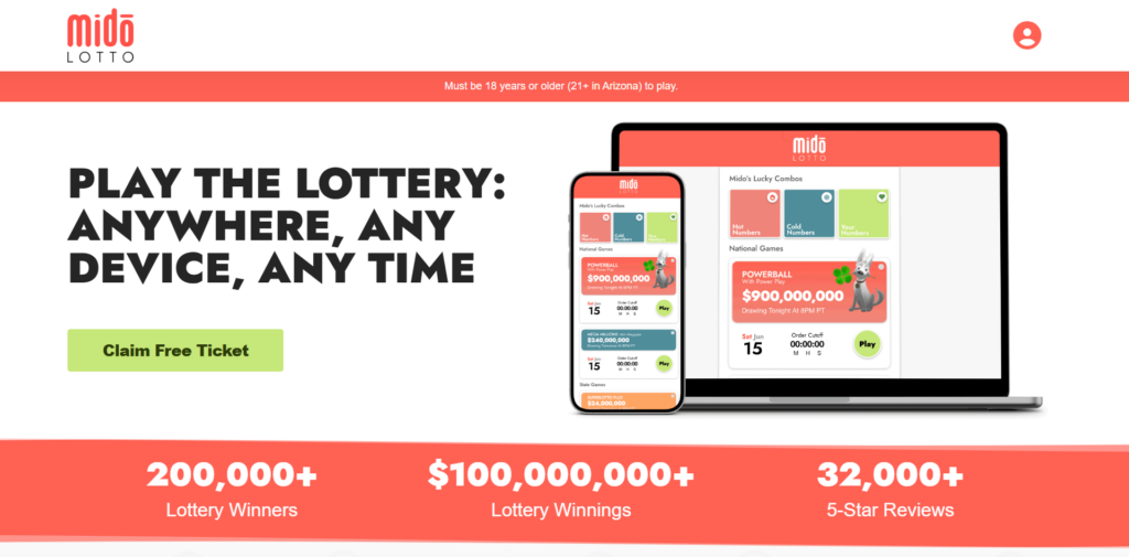 mido lotto lottery app